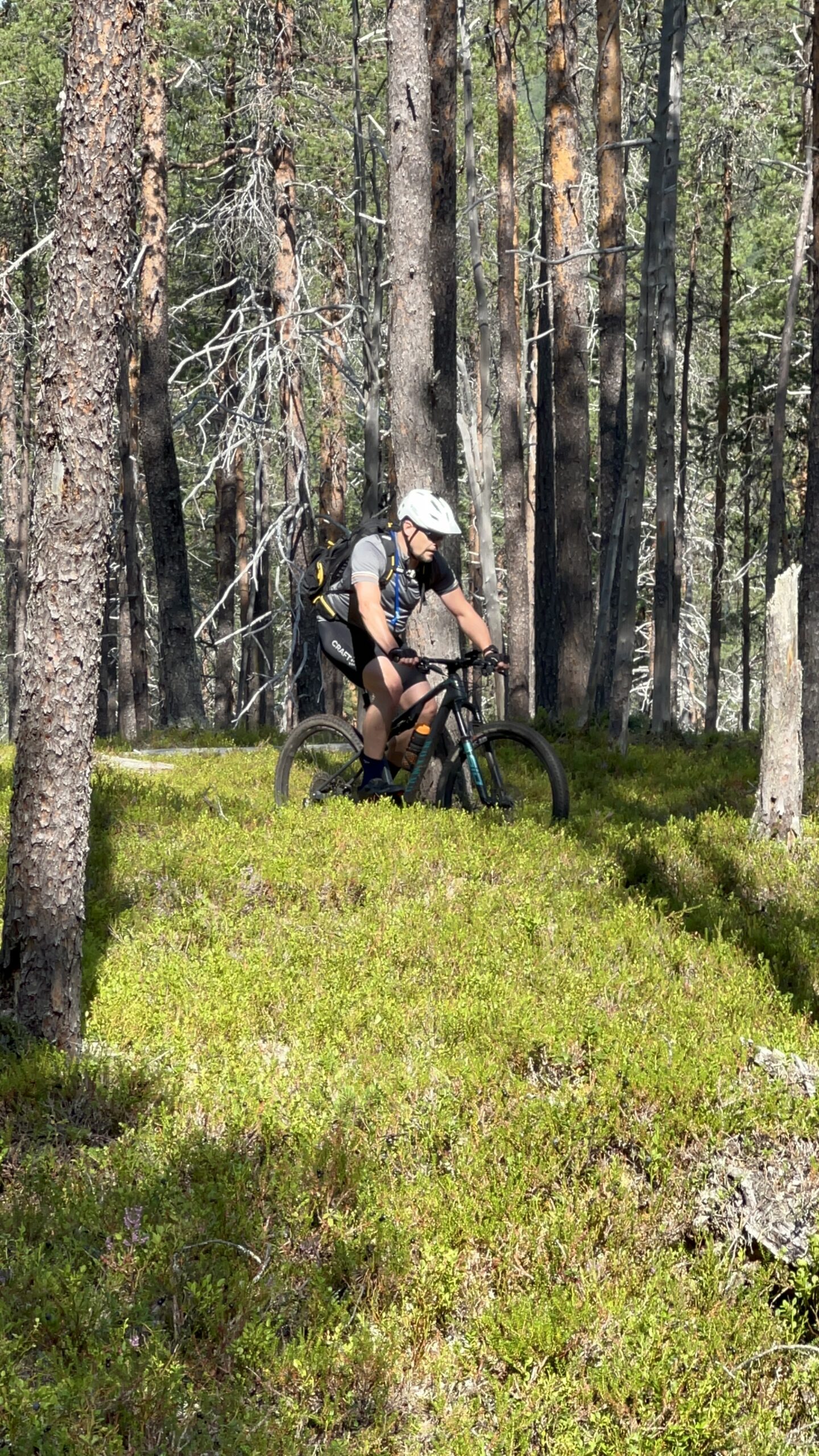 man with a bike